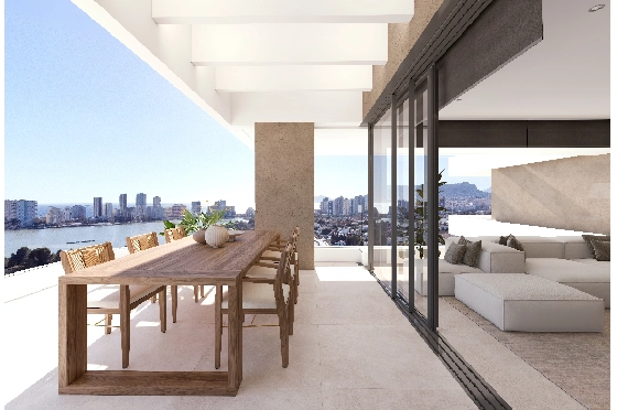 Apartment in Calpe(Calpe) zu verkaufen, Wohnfläche 91 m², 2 Schlafzimmer, 2 Badezimmer, Pool, ref.: VA-EBB18-11