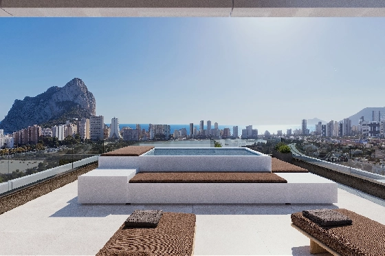 Apartment in Calpe(Calpe) zu verkaufen, Wohnfläche 91 m², 2 Schlafzimmer, 2 Badezimmer, Pool, ref.: VA-EBB18-3