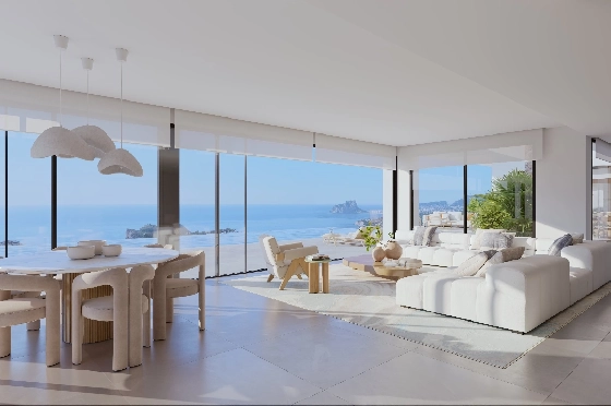 Villa in Benissa(Benissa) zu verkaufen, Wohnfläche 434 m², + Fussbodenheizung, Klimaanlage, Grundstück 1510 m², 4 Schlafzimmer, 6 Badezimmer, Pool, ref.: VA-24551-14