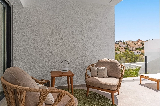 Apartment in Benitachell(Cumbre del Sol) zu verkaufen, Wohnfläche 105 m², 3 Schlafzimmer, 2 Badezimmer, Pool, ref.: VA-PG071-12