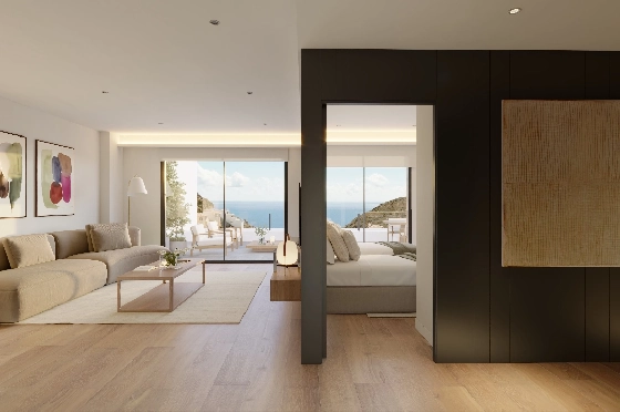 Apartment in Benitachell(Cumbre del Sol) zu verkaufen, Wohnfläche 105 m², 3 Schlafzimmer, 2 Badezimmer, Pool, ref.: VA-PG071-35