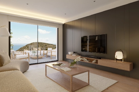 Apartment in Benitachell(Cumbre del Sol) zu verkaufen, Wohnfläche 105 m², 3 Schlafzimmer, 2 Badezimmer, Pool, ref.: VA-PG071-36