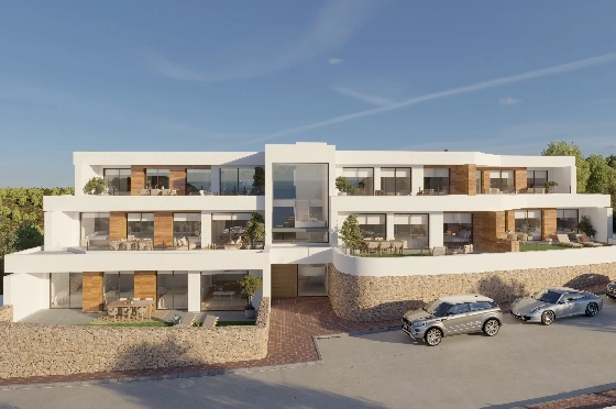 Apartment in Benitachell(Cumbre del Sol) zu verkaufen, Wohnfläche 105 m², 3 Schlafzimmer, 2 Badezimmer, Pool, ref.: VA-PG071-46