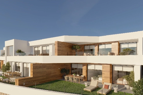 Apartment in Benitachell(Cumbre del Sol) zu verkaufen, Wohnfläche 105 m², 3 Schlafzimmer, 2 Badezimmer, Pool, ref.: VA-PG071-47