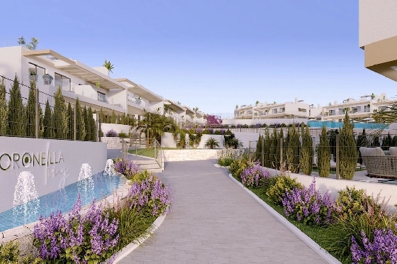 Penthouse Apartment in Torrevieja zu verkaufen, Wohnfläche 199 m², Zustand Erstbezug, 3 Schlafzimmer, 2 Badezimmer, Pool, ref.: HA-TON-271-A04-2