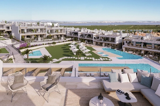 Penthouse Apartment in Torrevieja zu verkaufen, Wohnfläche 199 m², Zustand Erstbezug, 3 Schlafzimmer, 2 Badezimmer, Pool, ref.: HA-TON-271-A04-8