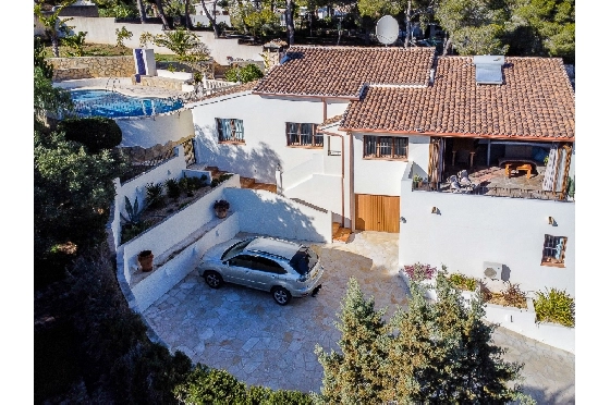 Villa in Moraira zu verkaufen, Wohnfläche 285 m², Baujahr 2015, Klimaanlage, Grundstück 960 m², 4 Schlafzimmer, 3 Badezimmer, Pool, ref.: AM-12646DR-3