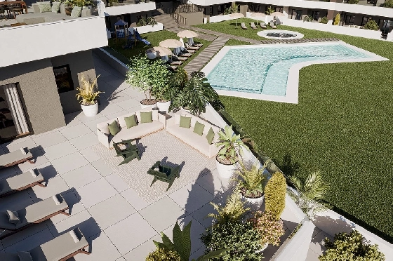 Apartment in San Miguel de Salinas zu verkaufen, Wohnfläche 104 m², Zustand Erstbezug, 3 Schlafzimmer, 2 Badezimmer, Pool, ref.: HA-SMN-225-A02-10