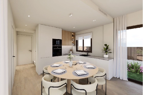 Villa in Los Alcazares zu verkaufen, Wohnfläche 129 m², Zustand Erstbezug, Grundstück 202 m², 3 Schlafzimmer, 2 Badezimmer, Pool, ref.: HA-LAN-451-E01-4