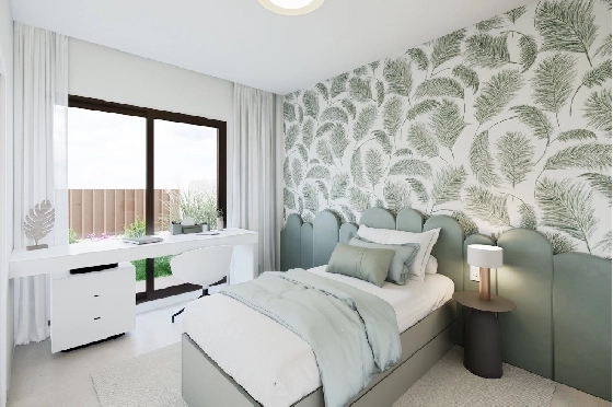 Villa in Los Alcazares zu verkaufen, Wohnfläche 197 m², Zustand Erstbezug, Grundstück 356 m², 3 Schlafzimmer, 3 Badezimmer, Pool, ref.: HA-LAN-451-E03-10