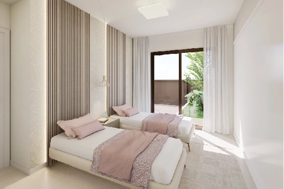Villa in Los Alcazares zu verkaufen, Wohnfläche 197 m², Zustand Erstbezug, Grundstück 356 m², 3 Schlafzimmer, 3 Badezimmer, Pool, ref.: HA-LAN-451-E03-13