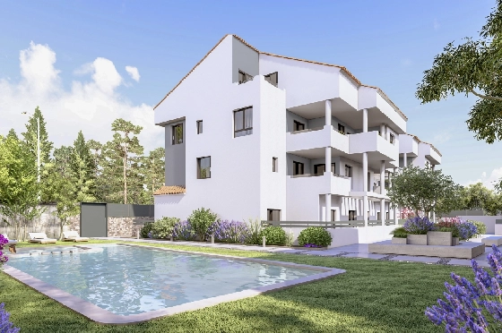 Apartment in Javea zu verkaufen, Wohnfläche 88 m², Klimaanlage, Grundstück 22 m², 2 Schlafzimmer, 2 Badezimmer, Pool, ref.: IV-P3-6-2