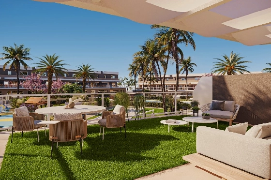 Apartment in Monforte Del Cid(Alenda Golf) zu verkaufen, Wohnfläche 81 m², Grundstück 162 m², 2 Schlafzimmer, 2 Badezimmer, Pool, ref.: TW-ALLURE-2-1