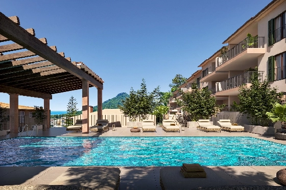 Apartment in Capdepera(Oliu) zu verkaufen, Wohnfläche 89 m², Grundstück 127 m², 2 Schlafzimmer, 2 Badezimmer, Pool, ref.: TW-OLIU,-CAPDEPERA-1