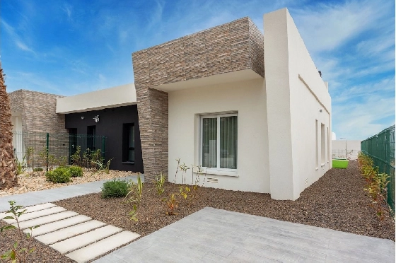 Doppelhaushälfte in Algorfa zu verkaufen, Wohnfläche 200 m², Zustand Erstbezug, Klimaanlage, Grundstück 450 m², 3 Schlafzimmer, 2 Badezimmer, Pool, ref.: HA-ARN-115-D01-4