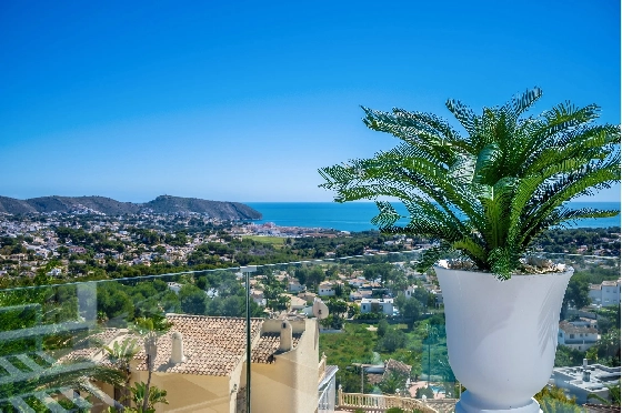 Villa in Moraira zu verkaufen, Wohnfläche 370 m², Baujahr 2022, Klimaanlage, Grundstück 813 m², 4 Schlafzimmer, 4 Badezimmer, Pool, ref.: AM-12683DR-28