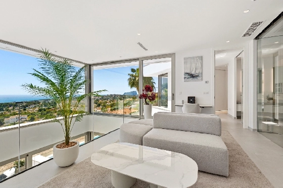 Villa in Moraira zu verkaufen, Wohnfläche 370 m², Baujahr 2022, Klimaanlage, Grundstück 813 m², 4 Schlafzimmer, 4 Badezimmer, Pool, ref.: AM-12683DR-33