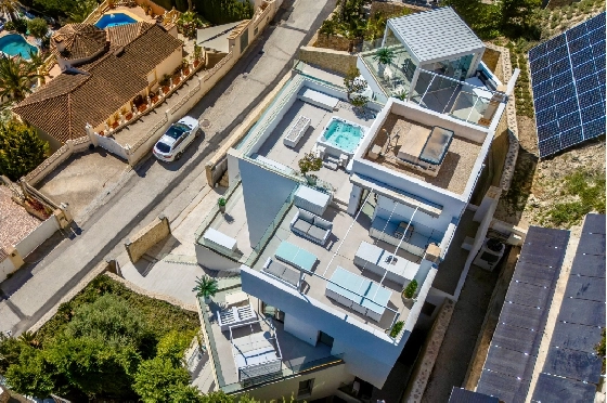 Villa in Moraira zu verkaufen, Wohnfläche 370 m², Baujahr 2022, Klimaanlage, Grundstück 813 m², 4 Schlafzimmer, 4 Badezimmer, Pool, ref.: AM-12683DR-44