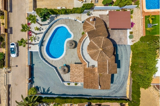 Villa in Moraira zu verkaufen, Wohnfläche 290 m², Baujahr 2003, + Ofen, Klimaanlage, Grundstück 847 m², 3 Schlafzimmer, 3 Badezimmer, Pool, ref.: AM-12692DR-12