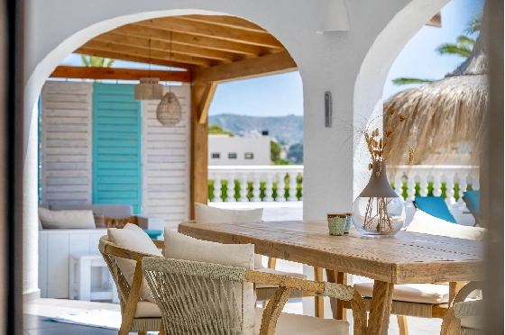 Villa in Moraira zu verkaufen, Wohnfläche 290 m², Baujahr 2003, + Ofen, Klimaanlage, Grundstück 847 m², 3 Schlafzimmer, 3 Badezimmer, Pool, ref.: AM-12692DR-25