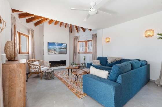 Villa in Moraira zu verkaufen, Wohnfläche 290 m², Baujahr 2003, + Ofen, Klimaanlage, Grundstück 847 m², 3 Schlafzimmer, 3 Badezimmer, Pool, ref.: AM-12692DR-40