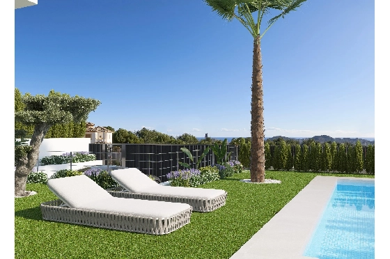 Villa in Finestrat zu verkaufen, Wohnfläche 157 m², Grundstück 517 m², 3 Schlafzimmer, 3 Badezimmer, Pool, ref.: CPS-ESPH995-4