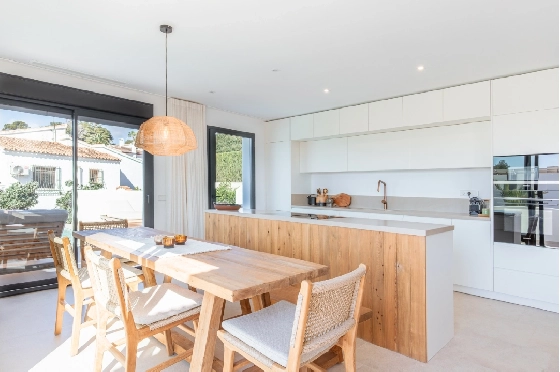 Villa in Moraira zu verkaufen, Wohnfläche 347 m², Baujahr 2025, Klimaanlage, Grundstück 852 m², 4 Schlafzimmer, 5 Badezimmer, Pool, ref.: AM-12704DA-23