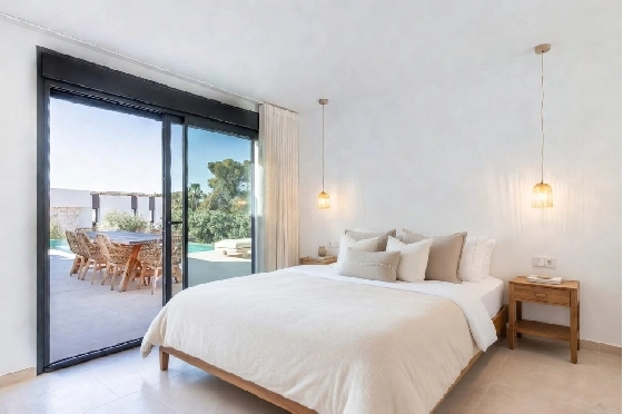 Villa in Moraira zu verkaufen, Wohnfläche 347 m², Baujahr 2025, Klimaanlage, Grundstück 852 m², 4 Schlafzimmer, 5 Badezimmer, Pool, ref.: AM-12704DA-32