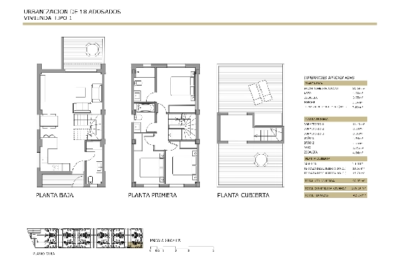 Eck-Reihenhaus in Els Poblets zu verkaufen, Wohnfläche 92 m², Grundstück 43 m², 3 Schlafzimmer, 2 Badezimmer, ref.: IV-SV1-8