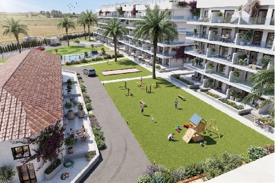 Etagen Apartment in Guardamar del Segura zu verkaufen, Wohnfläche 112 m², Zustand Erstbezug, 3 Schlafzimmer, 2 Badezimmer, Pool, ref.: HA-GUN-439-A03-2