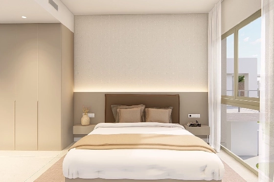 Etagen Apartment in Los Alcazares zu verkaufen, Wohnfläche 100 m², Zustand Erstbezug, Klimaanlage, 3 Schlafzimmer, 2 Badezimmer, Pool, ref.: HA-LAN-480-A03-12