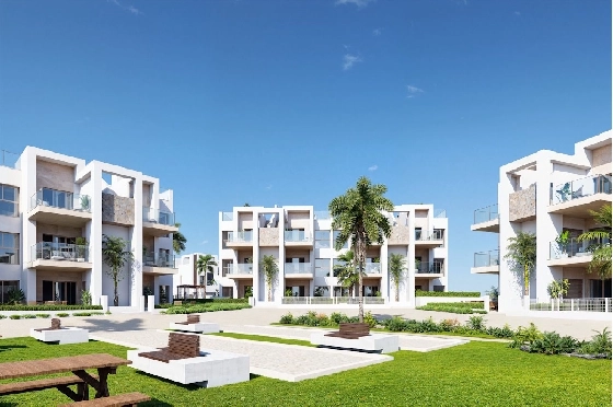 Etagen Apartment in Los Alcazares zu verkaufen, Wohnfläche 100 m², Zustand Erstbezug, Klimaanlage, 3 Schlafzimmer, 2 Badezimmer, Pool, ref.: HA-LAN-480-A03-3