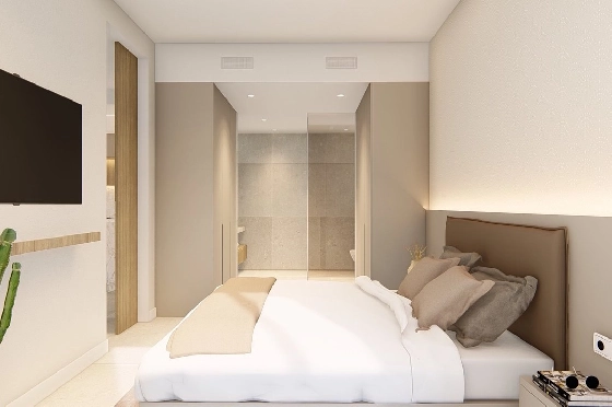 Penthouse Apartment in Los Alcazares zu verkaufen, Wohnfläche 150 m², Zustand Erstbezug, Klimaanlage, 2 Schlafzimmer, 2 Badezimmer, Pool, ref.: HA-LAN-480-A02-13