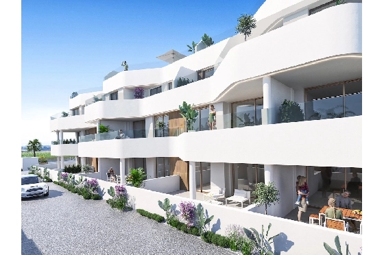 Penthouse Apartment in Los Alcazares zu verkaufen, Wohnfläche 188 m², Zustand Erstbezug, 3 Schlafzimmer, 2 Badezimmer, Pool, ref.: HA-LAN-492-A02-3