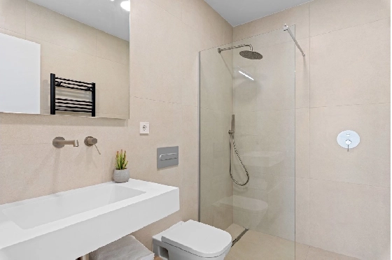Villa in Los Alcazares zu verkaufen, Wohnfläche 198 m², Zustand Erstbezug, Klimaanlage, Grundstück 235 m², 3 Schlafzimmer, 2 Badezimmer, Pool, ref.: HA-LAN-501-E01-21