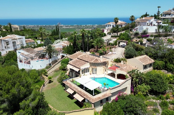 Villa in Pego - Monte Pego(Rafol) zu verkaufen, Wohnfläche 259 m², Baujahr 1990, + Zentralheizung, Klimaanlage, Grundstück 2400 m², 4 Schlafzimmer, 3 Badezimmer, Pool, ref.: JS-1026-1